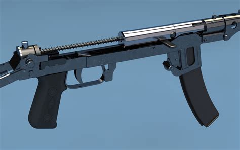 3d Model Pps 43 Rifle