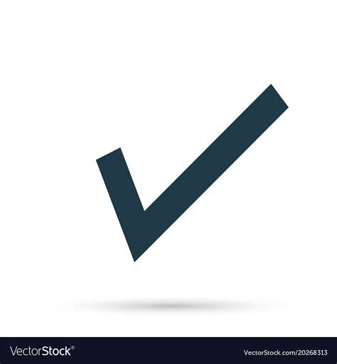 A copy and paste checkmark symbol & tick collection for easy access. Black check mark icon tick symbol in black color Vector Image