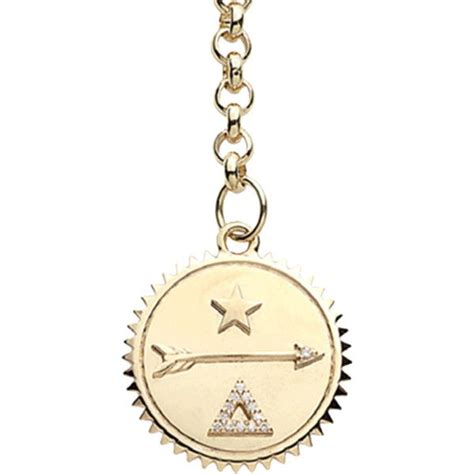 Foundrae Dream Medallion Necklace Liked On Polyvore Featuring