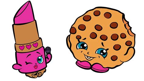 Coloring is critical to the total development of a kid. Shopkins Coloring Book Pages with Lippy Lips and Kooky ...
