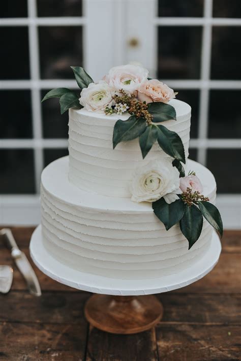 Wedding Cake | Simple wedding cake, Wedding cakes with flowers, Wedding