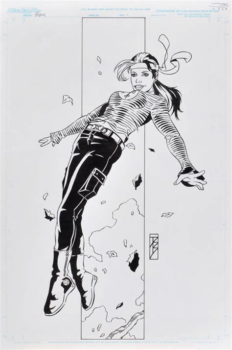 Duanne Barbour Rogue In A Del Rossos 24 Years Of Rogue Comic Art