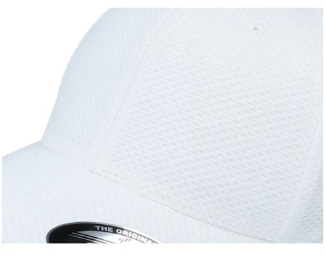 Cool And Dry 3d Hexagon Jersey White Flexfit Flexfit Caps