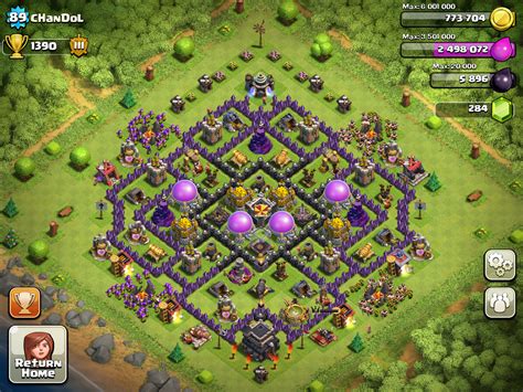 Looking for the best and latest th10 farming base? Little Red Dot: This is a good farming base of TH9