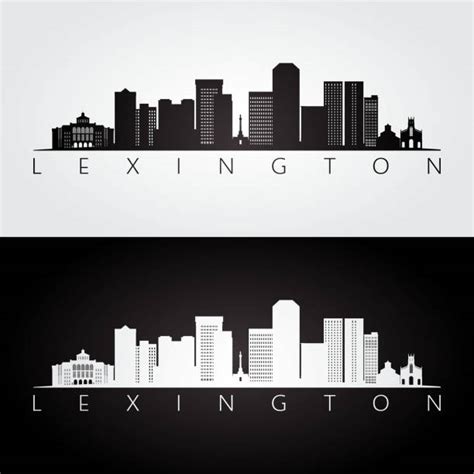 Lexington Kentucky Skyline Illustrations Royalty Free Vector Graphics