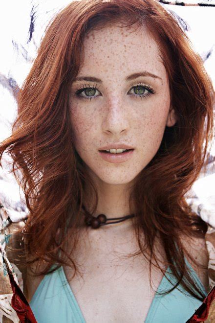 Freckled Redhead Beauty Porn Photo