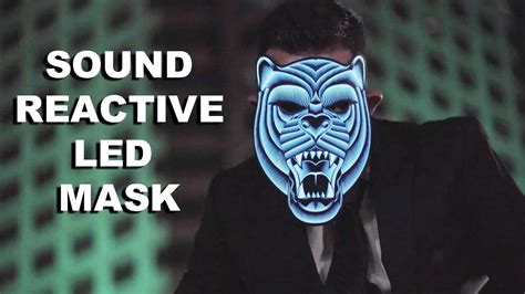 Sound Reactive Led Mask Youtube