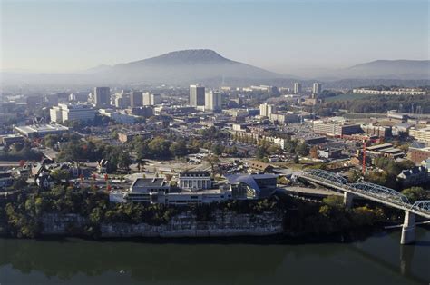 An Aerial View Of Our Town Chattanooga Tn Tennessee Usa Chattanooga