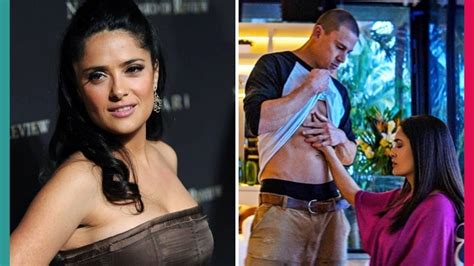 Salma Hayek Claims Channing Tatum Lap Dance Was Physically Challenging In Magic Mike