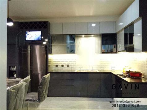 Design Interior Dapur Minimalis Modern 2018 By Gavin Kitchen Set Jakarta