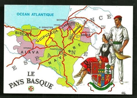 Euskadi The Basque Country Map Of Spain Basque Country Northern Spain