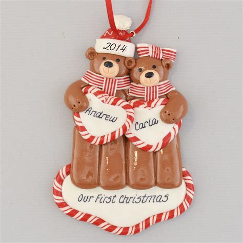 Our First Christmas Together Couples Christmas Ornament