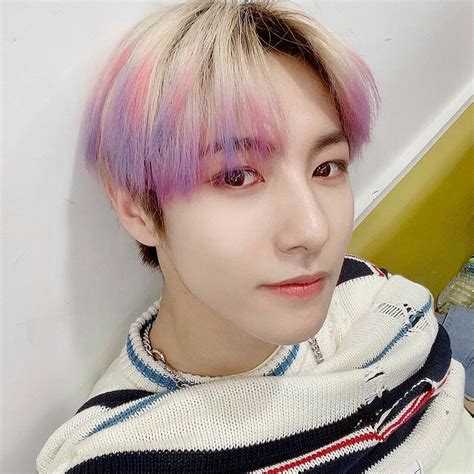 Nct Renjun In 2020 Nct Dream Nct Purple Hair