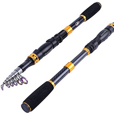 Buy Sougayilang Telescopic Fishing Rod Ton Carbon Fiber Ultralight Fishing Pole With Cnc