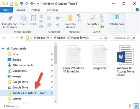Windows 10 Accéder Facilement à Un Dossier Médiaforma
