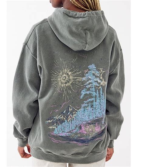 Bdg Urban Outfitters Casting Circle Graphic Hoodie Dillards