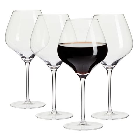 29oz Full Bottle Extra Large Wine Glasses Set Of 4 Jumbo Wine Glass For Red Wine Chardonnay 4