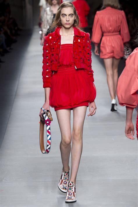 Fendi Spring 2016 Ready To Wear Fashion Show Vogue Fashion Ready