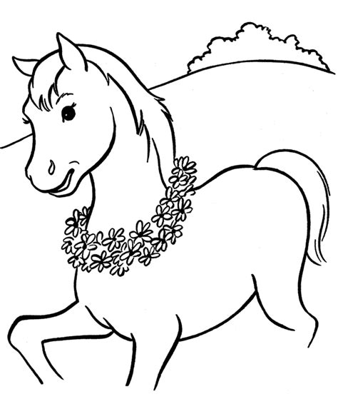 Foal Coloring Pages Coloring Home