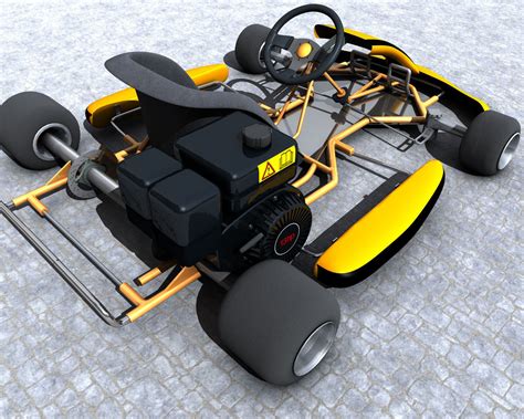 8 be smart and have fun. 3D Racing Go Kart GoKart | CGTrader