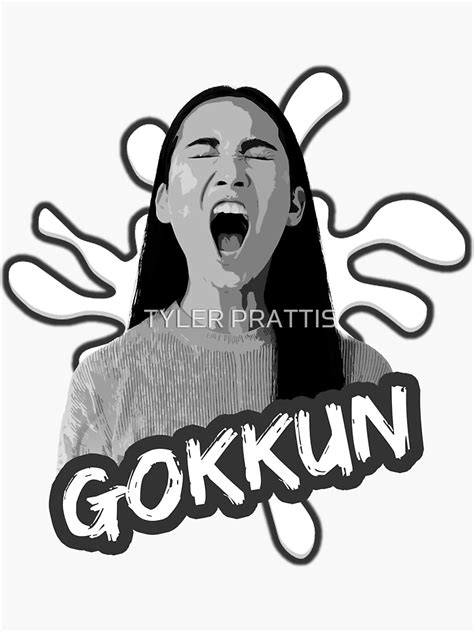 Gokkun Sticker For Sale By Tylerprattis Redbubble