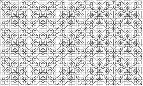 Imaginesque Blackwork Embroidery Small Motif And Fill Pattern