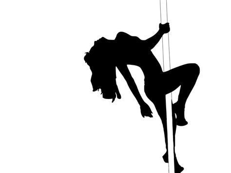 pole dancing silhouette at getdrawings free download