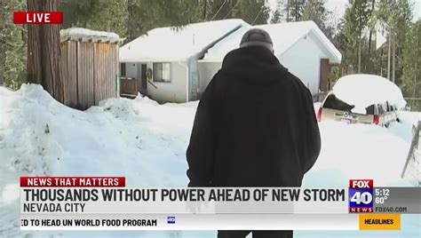 A State Of Emergency Has Been Declared In Nevada County As Thousands