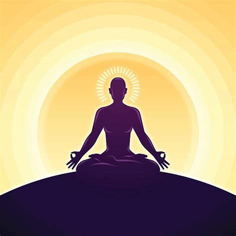 Best Meditating Illustrations Royalty Free Vector Graphics And Clip Art