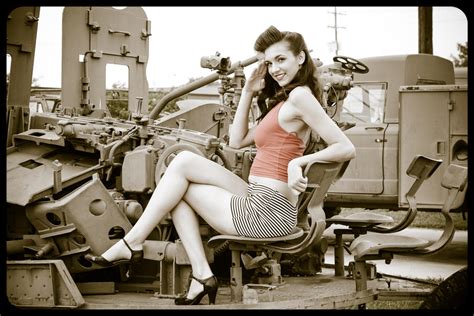 Military Pinup Shoot By CharliProModel On DeviantArt