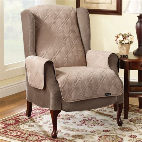 Shop for reclining wingback chair slipcovers online at target. Wingback Chair Slipcover for Comfortable Seating - HomesFeed