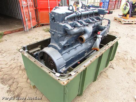 Cummins Nhc 250 Six Cylinder Diesel Engine In Forbes Nd Item J1621