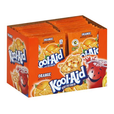 Kool Aid Orange 42g Box 48 Count