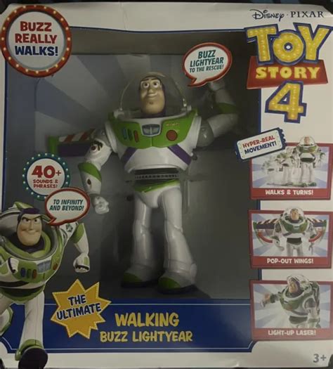 Mattel Disney Pixar Toy Story 4 The Ultimate Walking Buzz Lightyear