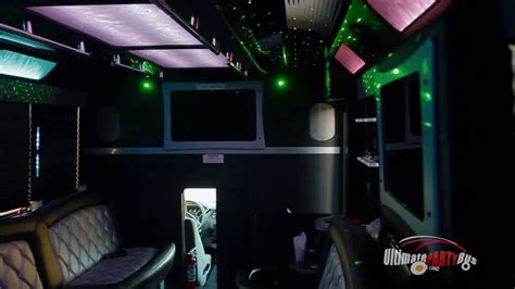 Ultimate Party Bus 28 Passenger With Bathroom Youtube