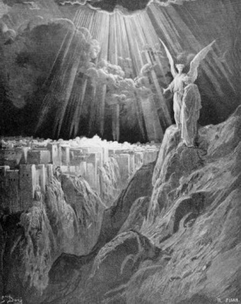 The Heavenly Jerusalem By Gustave Dore 1832 1883 Poster Print Item