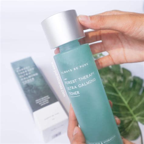 Now they have added an ampoule in the range. Review Always Be Pure Forest Therapy Ultra Calming Series