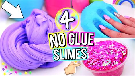 How To Make Slime At Home Without Glue How To Make Slime Without