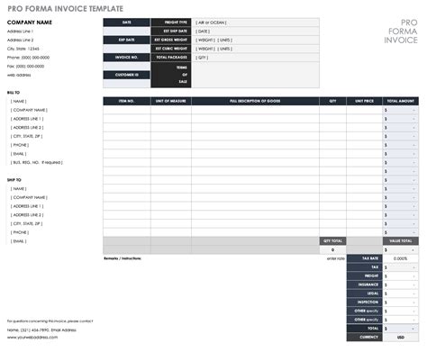 Free Real Estate Pro Forma Template