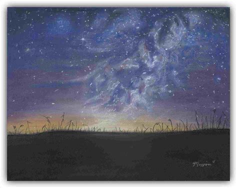 Night Sky Pencil Sketch Sky Night Clouds Moon Drawing Painting Cloudy