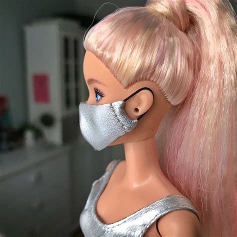 Miniature Fashionable Face Mask For Doll Barbie Poppy Parker Etsy