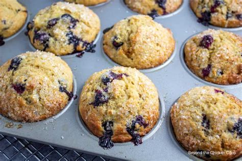Blueberry Banana Muffins Beyond The Chicken Coop