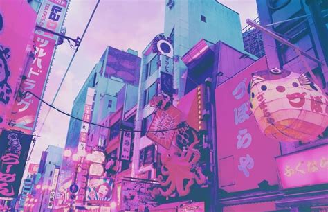 Aesthetic Anime Tokyo Desktop Wallpapers