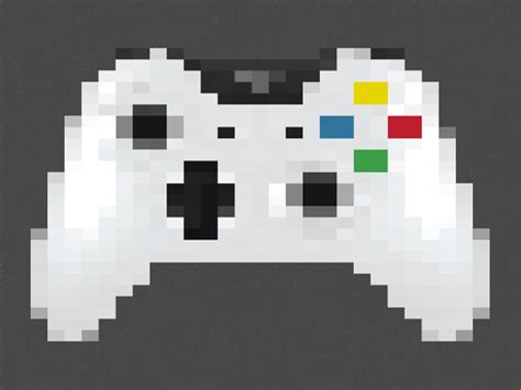 Pixel Art Xbox One Dessin Facile Modèle Difficile Jeux Vidéos