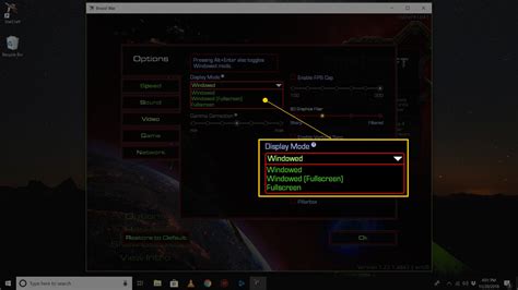 Play A Computer Game In Windowed Mode