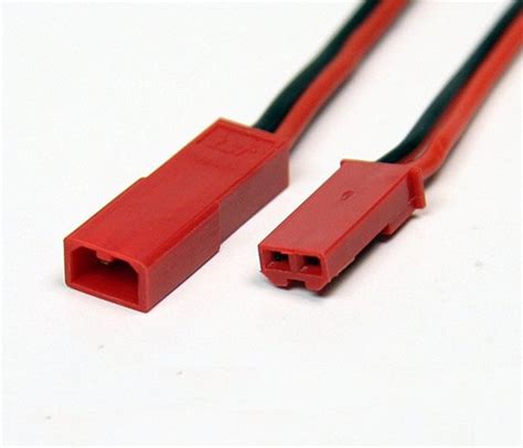 Hobbyflip Jst Battery Connector Power Plug 100mm Wire Cable Lead Male