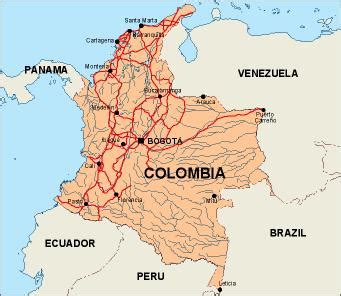 colombia_geografia | Mapas Murales Mexico y el mundo
