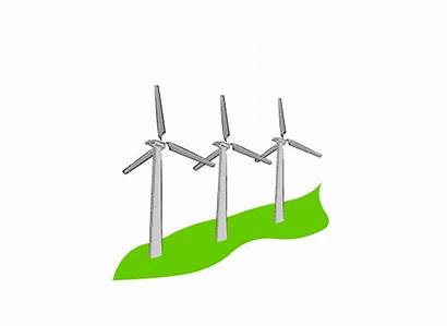Wind Turbine Energy Animated Clipart Clip Science
