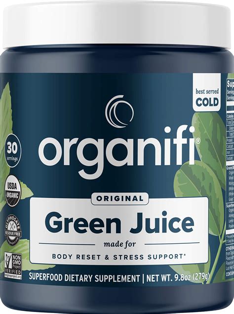 Buy Organifi Green Juice Super Food Supplement 270g 30 Day Supply