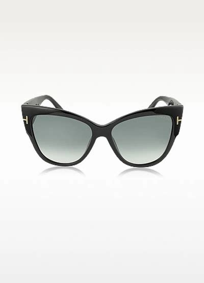 tom ford anoushka ft0371 01b black cat eye sunglasses modesens